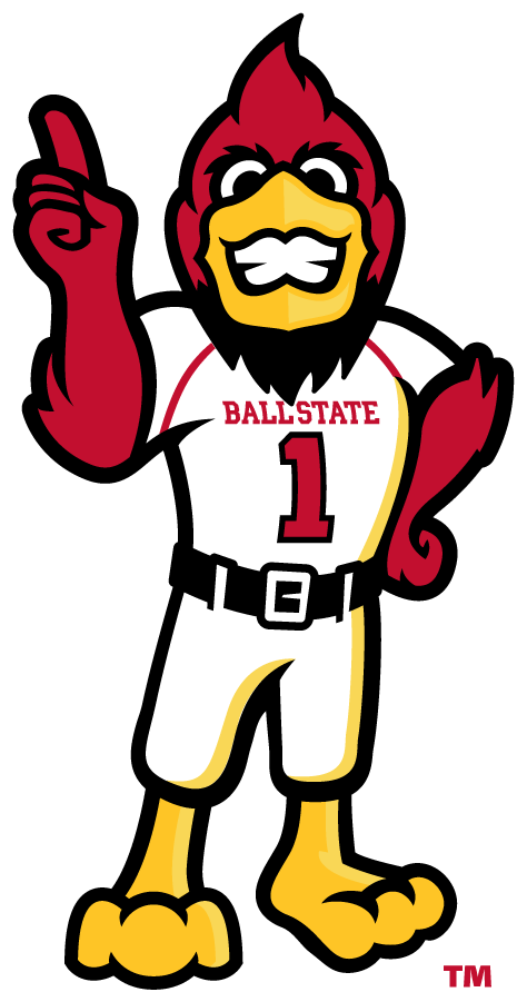 Ball State Cardinals 2015-Pres Mascot Logo v2 diy iron on heat transfer